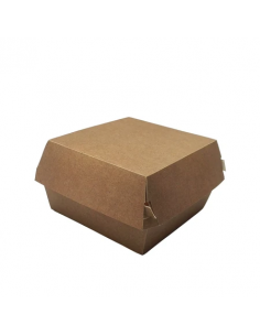 Porta hamburguesa grande ideal para hamburguesas gourmet, bocadillos y servicio de delivery. 2