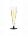 Copa de cava PS cristalino 150 ml, rígida y transparente, ideal para eventos y catering.