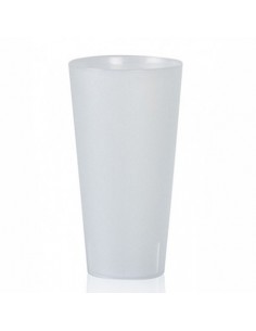 Vaso extrafuerte PP de cóctel 400 ml, ideal para mojitos y combinados.
