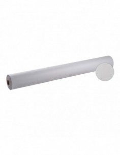 Rollo mantel de papel gofrado blanco ideal para hostelería, catering y eventos.