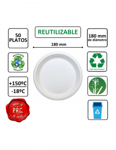 Plato llano 180 mm BIO... 2