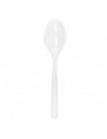 Cuchara PS LUX transparente 180 mm de gama premium para catering y eventos.