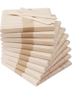 Paletinas de madera natural de 9 cm para máquinas vending y bebidas calientes.