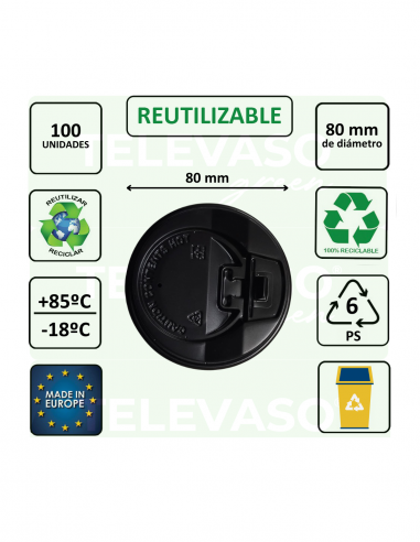 TAPA TRAVEL 80 mm ANTIDERRAME (PS)...