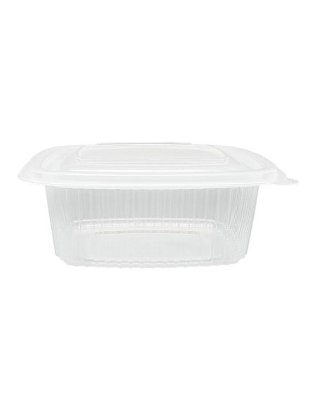 Envase bisagra de PP ideal para take away, delivery y hostelería.