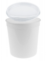 Tarrina redonda de PP de 1 litro ideal para take away y hostelería.