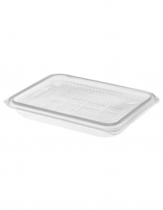 Envase rPET H27 850 ideal para loncheados, embutidos y charcutería.