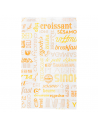 Bolsa de papel antigrasa PAROLE para croissants, bollería y productos de panadería.