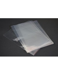 Bolsa de polietileno transparente de gran capacidad para alimentos y productos voluminosos.