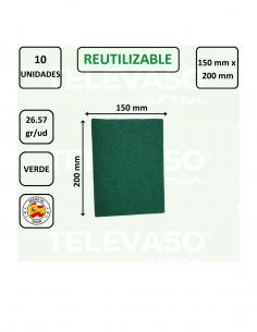 ESTROPAJO FIBRA VERDE... 2