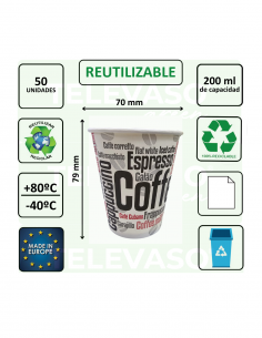 VASO PAPEL 70 mm CAPPUCCINO... 2